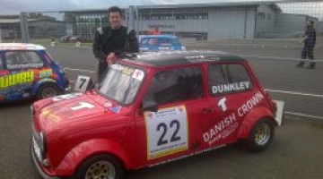 Sharp-aX sponsors James Dunkley for the 2017 MG Midget Challenge Club season