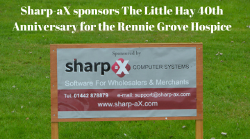 Sharp-aX sponsors The Little Hay 40th Anniversary for the Rennie Grove Hospice