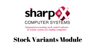 The Sharp-aX Stock Variants Module