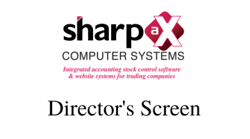 New Sharp-aX video: The Director’s Screen